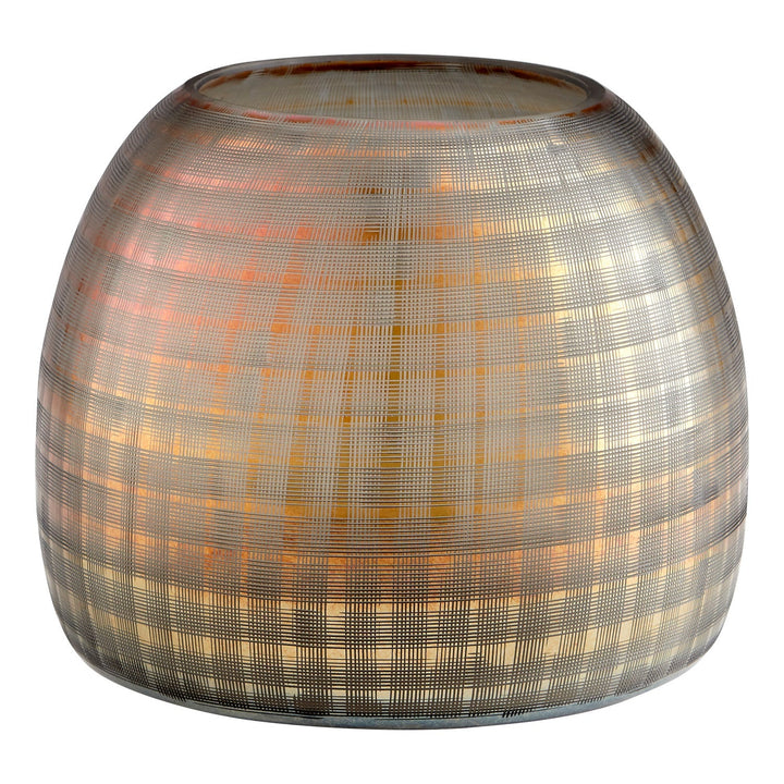Cyan 10465 Vases & Planters - Combed Irridescent Gold