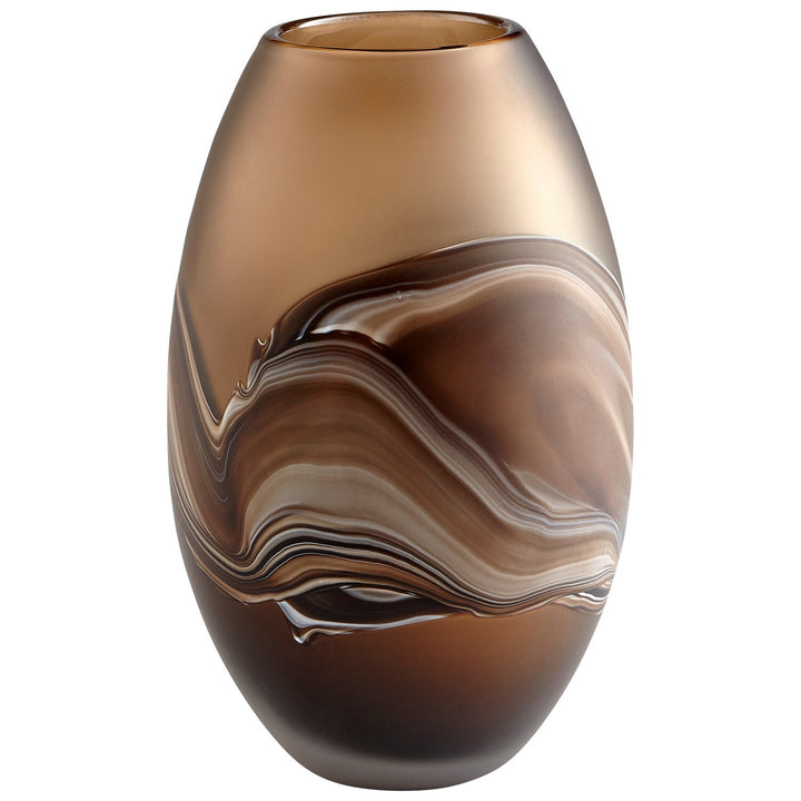 Cyan 10479 Vases & Planters - Amber Swirl