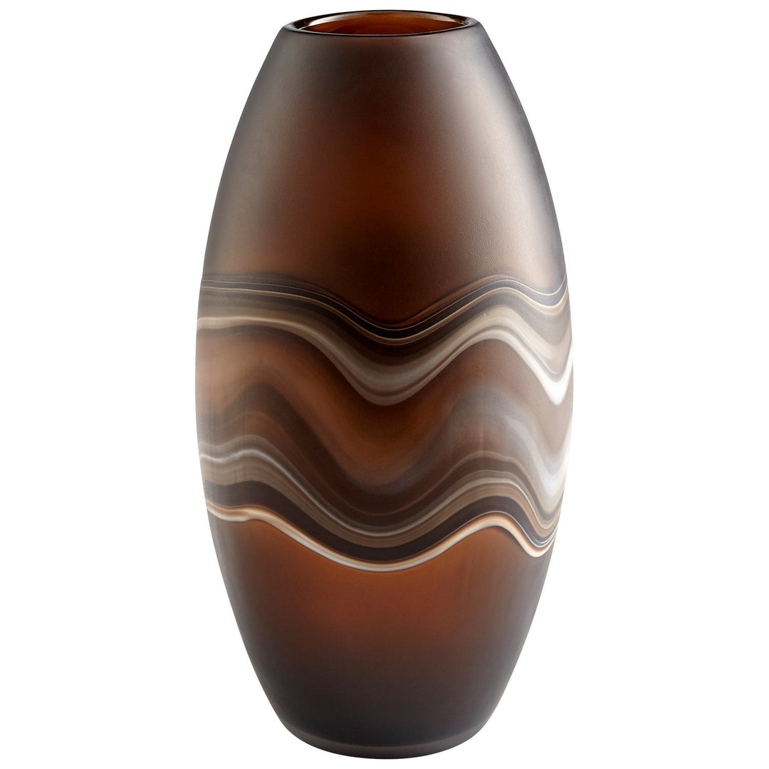 Cyan 10481 Vases & Planters - Amber Swirl