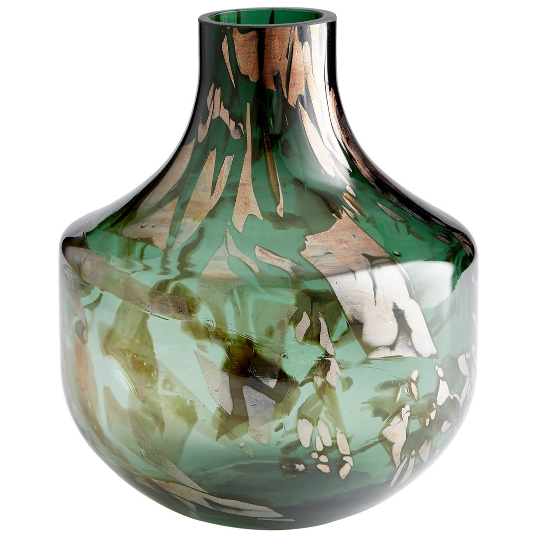 Cyan 10492 Vases & Planters - Green And Gold