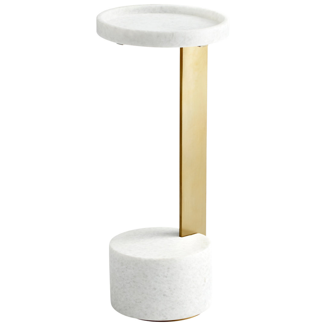 Cyan 10497 Tables - Gold/White