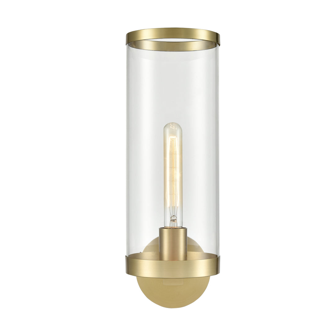 Alora WV311601NBCG WV311601NBCG Wall Light - Clear Glass/Natural Brass