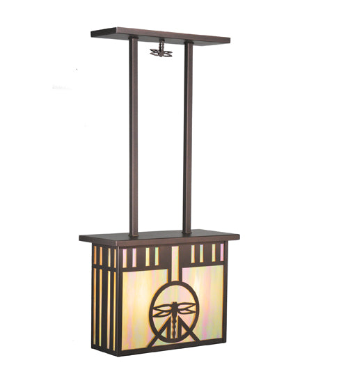 Meyda Tiffany Damselfly 99998 Pendant Light - Mahogany Bronze