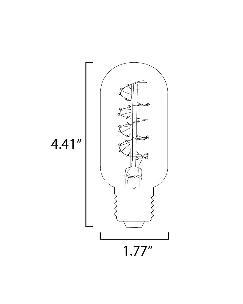 Maxim Lighting BI40T14E26CL120V  Bulbs Light Bulb Light