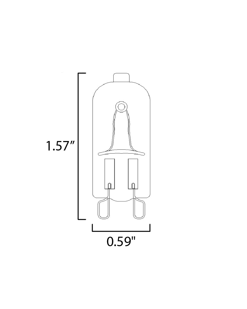 Maxim Lighting BX25G9CL120V  Bulbs Light Bulb Light