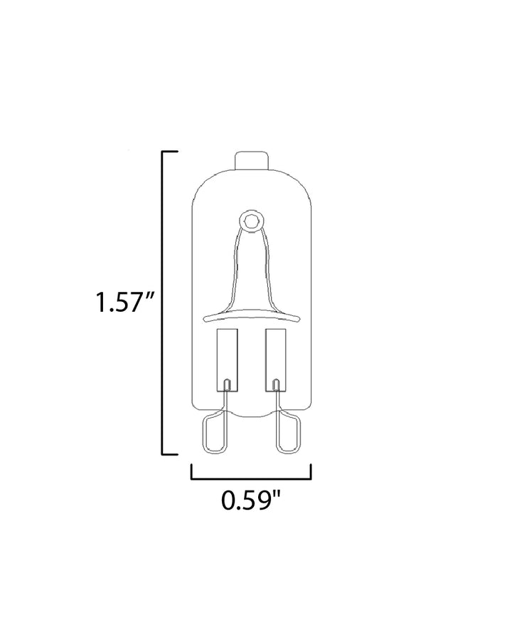 Maxim Lighting BX25G9CL120V  Bulbs Light Bulb Light