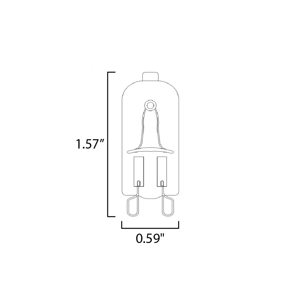 Maxim Lighting BX25G9CL120V  Bulbs Light Bulb Light