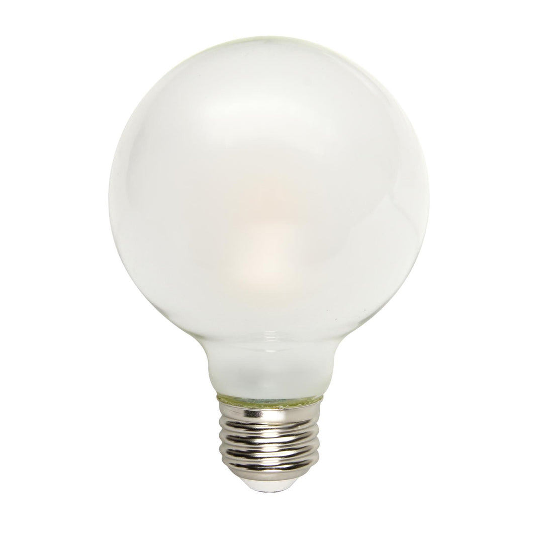 Maxlite Lighting 103766  Enclosed Frosted Filament 3W Led G25 2700K Led Filament Light Bulb