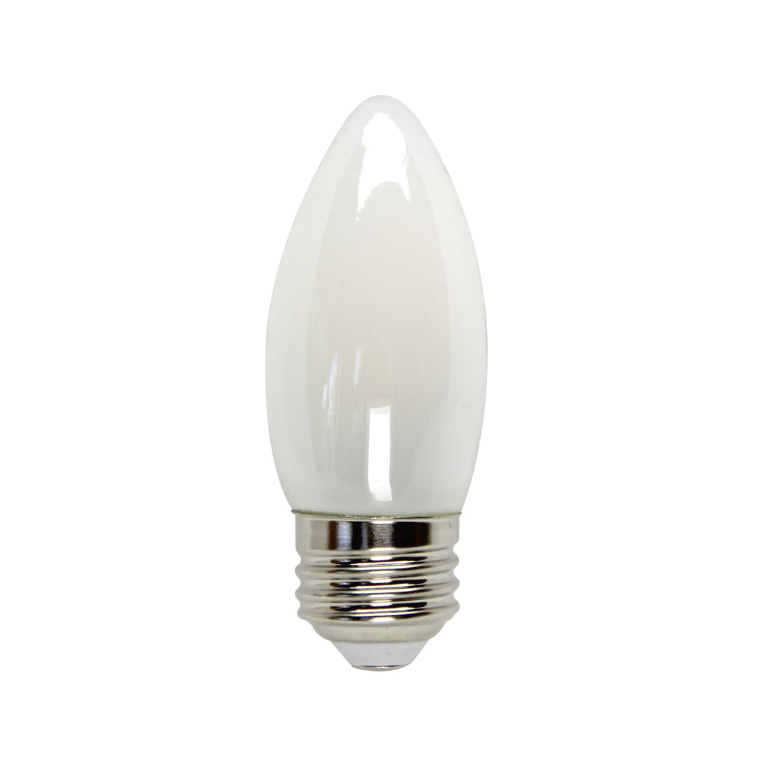 Maxlite Lighting 14101729  Enclosed Frost Filament 3.5 Watt B10 Dim 2700K Blunt Tip Led Filament Light Bulb