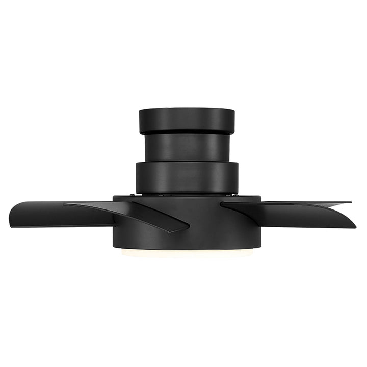 Modern Forms Fan Vox FH-W1802-26L-27-MB Ceiling Fan 26 - Matte Black, Matte Black/