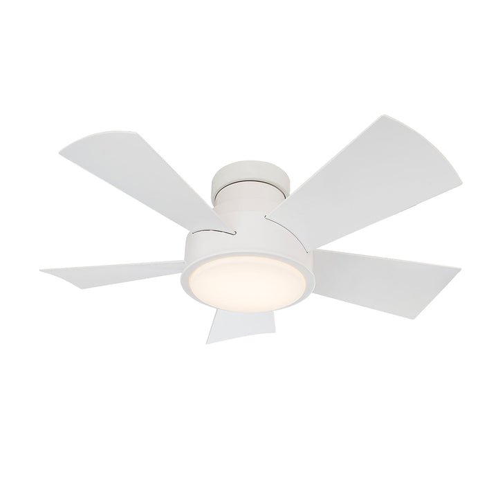 Modern Forms Fan Vox FH-W1802-38L-27-MW Ceiling Fan 38 - Matte White, Matte White/