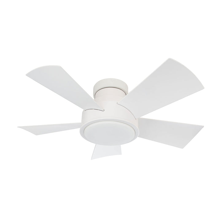 Modern Forms Fan Vox FH-W1802-38L-27-MW Ceiling Fan 38 - Matte White, Matte White/