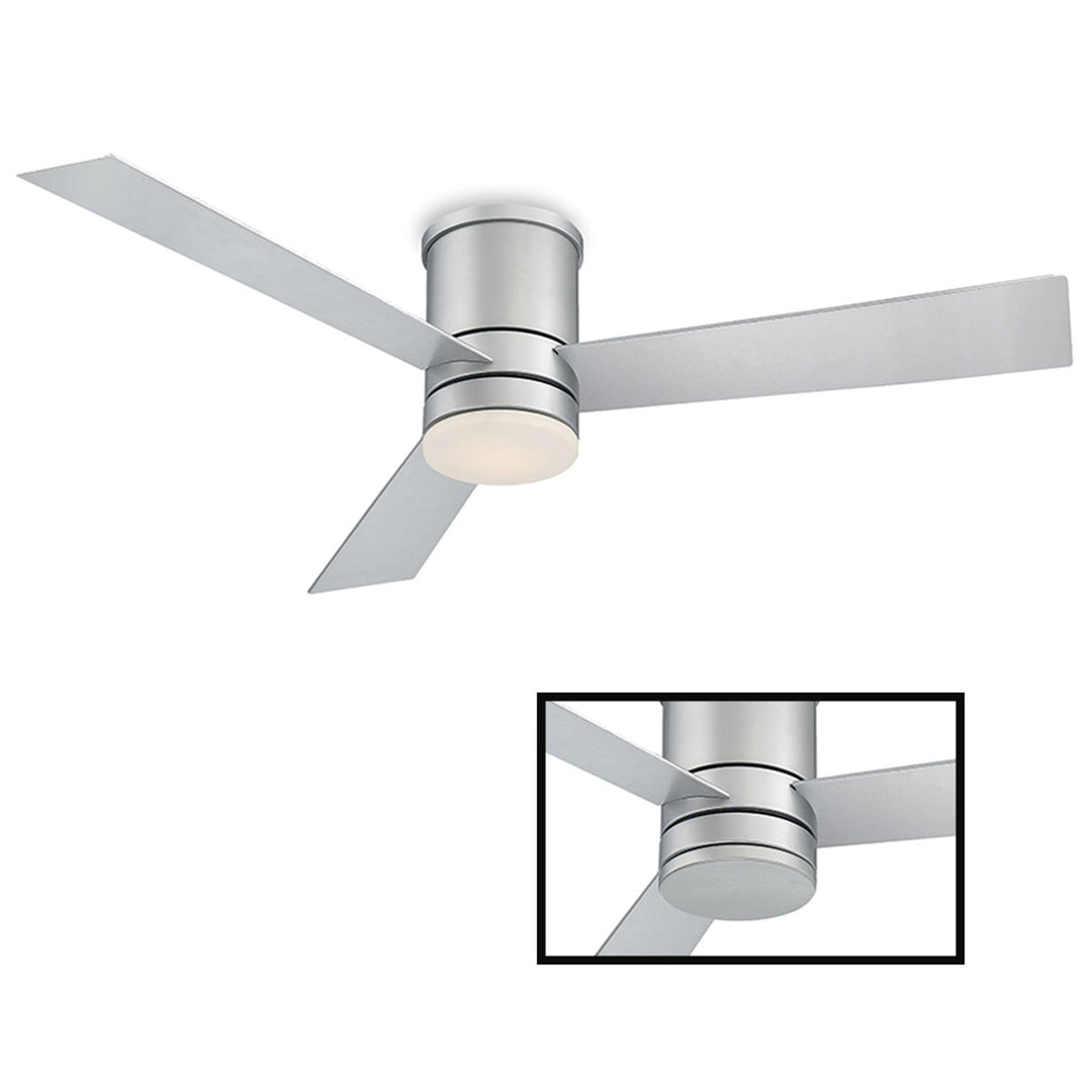 Modern Forms Fan Axis FH-W1803-52L-27-TT Ceiling Fan 52 - Titanium Silver, Titanium Silver/