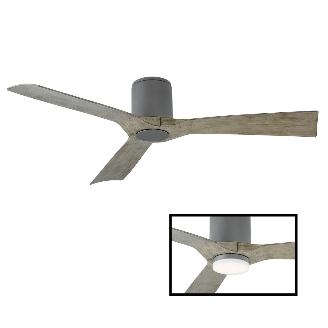 Modern Forms Fan Aviator FH-W1811-54-GH/WG Ceiling Fan 54 - Graphite/Weathered Gray, Weathered Gray/