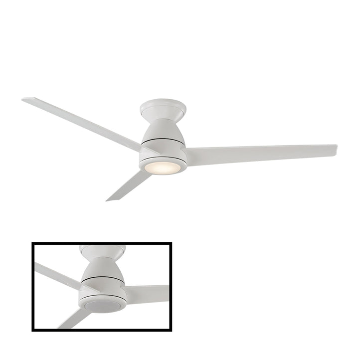 Modern Forms Fan Tip-Top FH-W2004-52L-27-MW Ceiling Fan 52 - Matte White, Matte White/