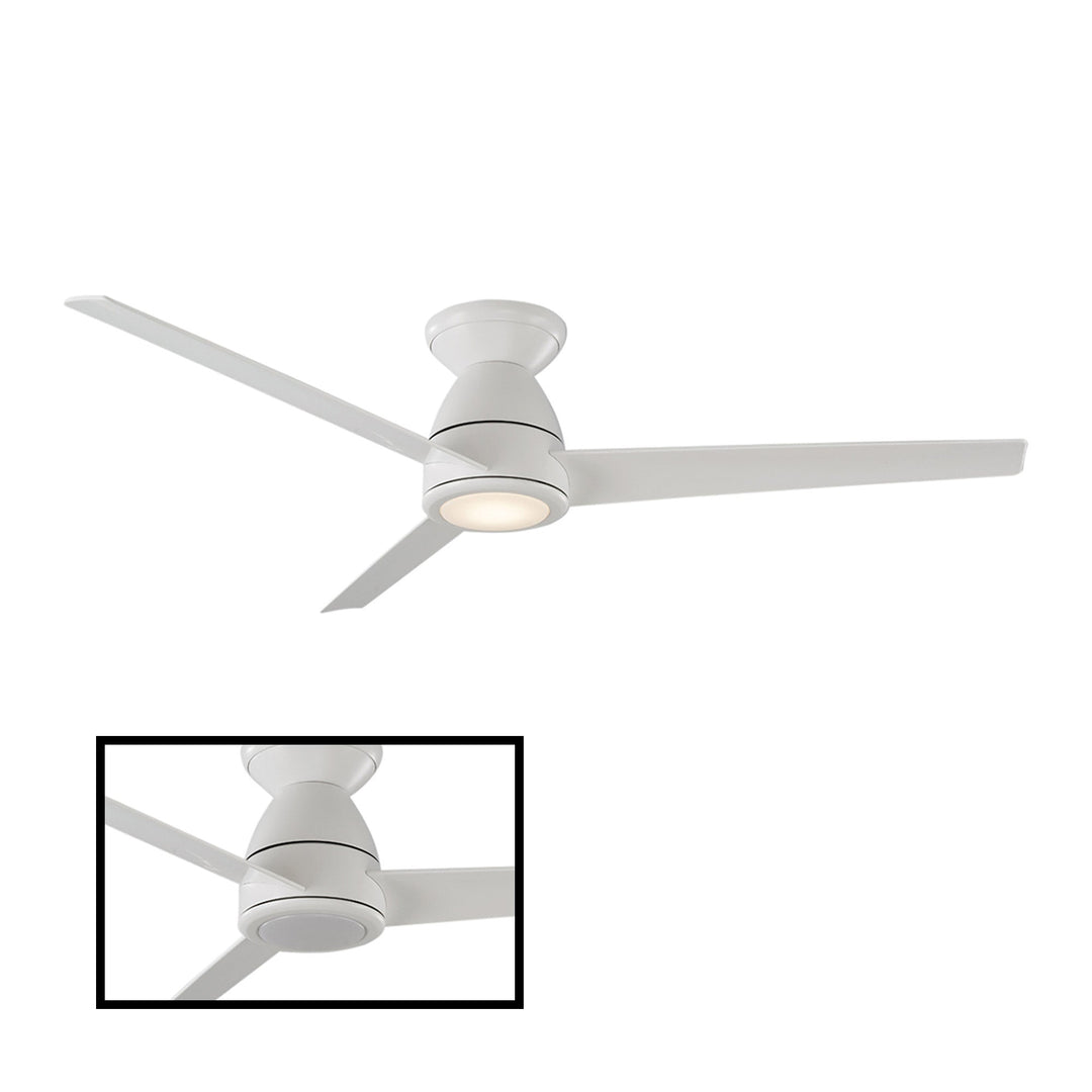 Modern Forms Fan Tip-Top FH-W2004-52L-35-MW Ceiling Fan 52 - Matte White, Matte White/