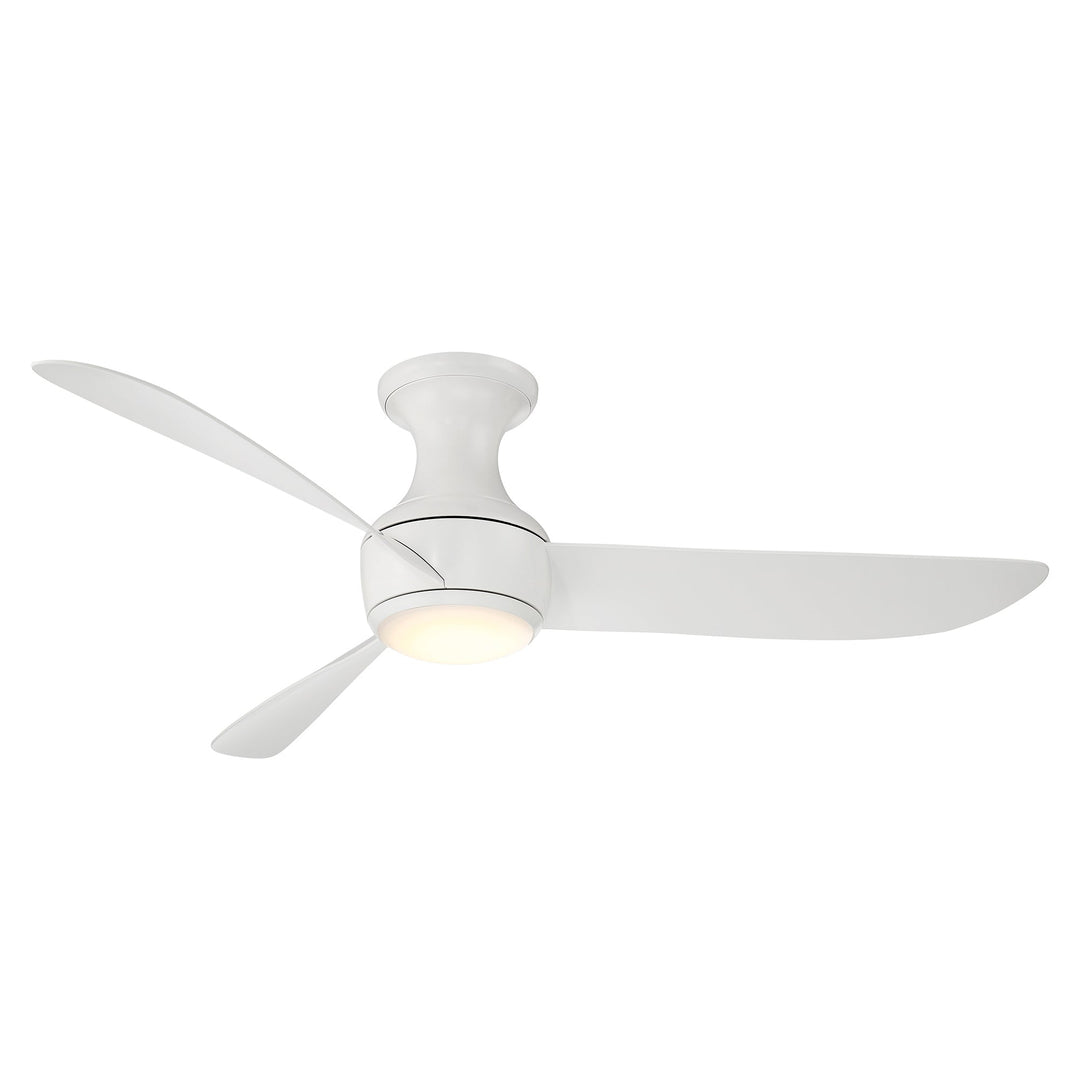 Modern Forms Fan Corona FH-W2203-52L-27-MW Ceiling Fan 52 - Matte White, Matte White/