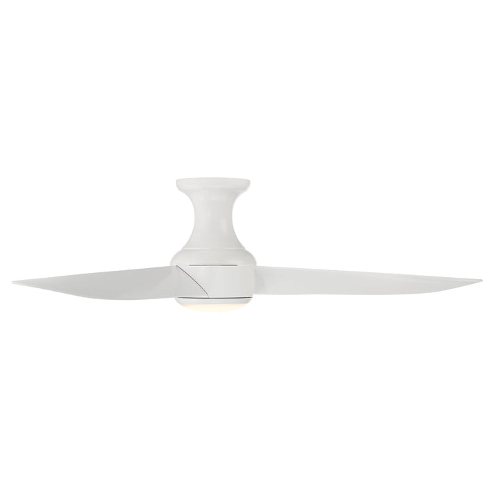Modern Forms Fan Corona FH-W2203-52L-27-MW Ceiling Fan 52 - Matte White, Matte White/