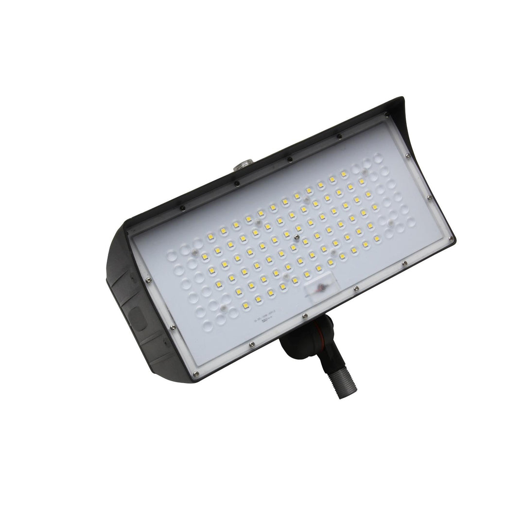 Maxlite Lighting 103563  Led Flood Lightmax Medium: 50W 347-480V Narrow 4000K Bronze W/ 1/2" Thread Knuckle Mount, 20Kv Surge Suppressor Led Flood Light