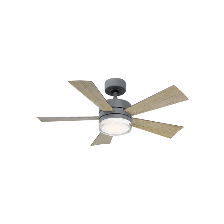 Modern Forms Fan Wynd FR-W1801-42L-GH/WG Ceiling Fan 42 - Graphite/Weathered Gray, Weathered Gray/