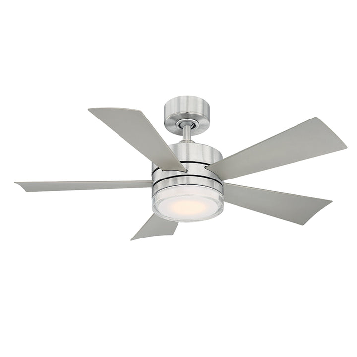 Modern Forms Fan Wynd FR-W1801-42L-35-SS Ceiling Fan 42 - Stainless Steel, Stainless Steel/