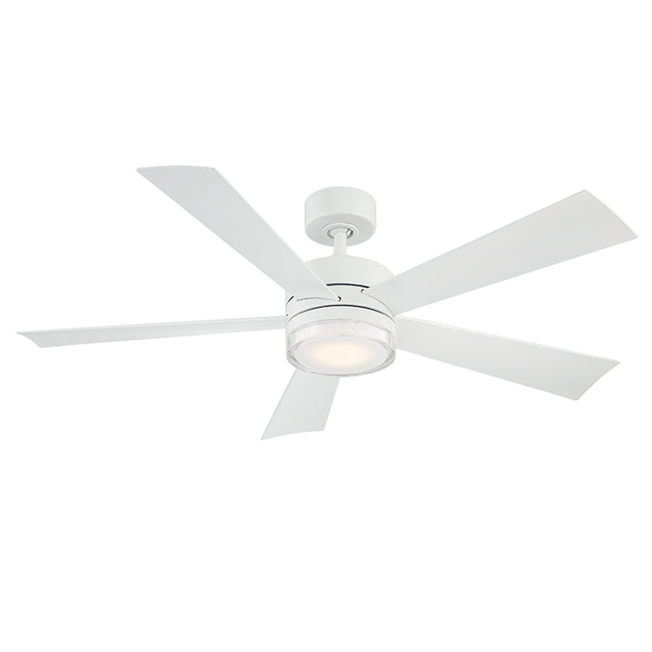 Modern Forms Fan Wynd FR-W1801-52L-27-MW Ceiling Fan 52 - Matte White, Matte White/