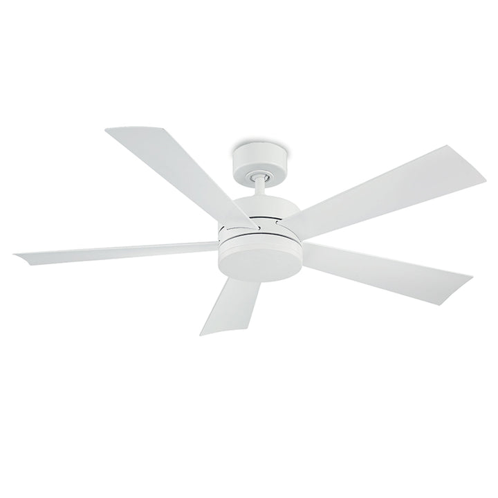 Modern Forms Fan Wynd FR-W1801-52L-27-MW Ceiling Fan 52 - Matte White, Matte White/