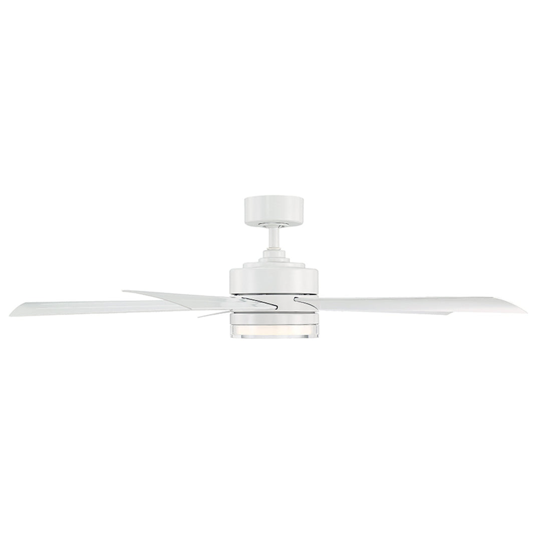 Modern Forms Fan Wynd FR-W1801-52L-27-MW Ceiling Fan 52 - Matte White, Matte White/