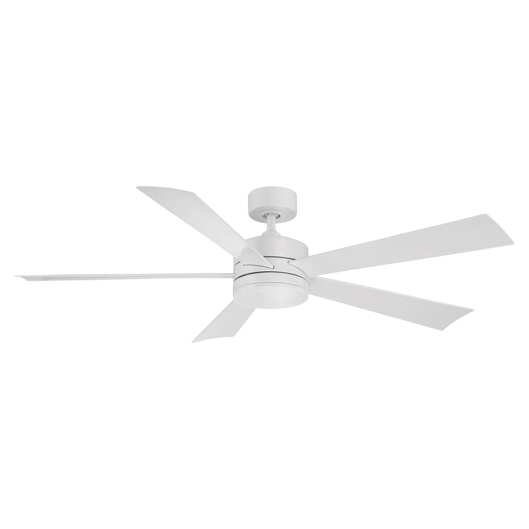 Modern Forms Fan Wynd FR-W1801-60L-27-MW Ceiling Fan 60 - Matte White, Matte White/