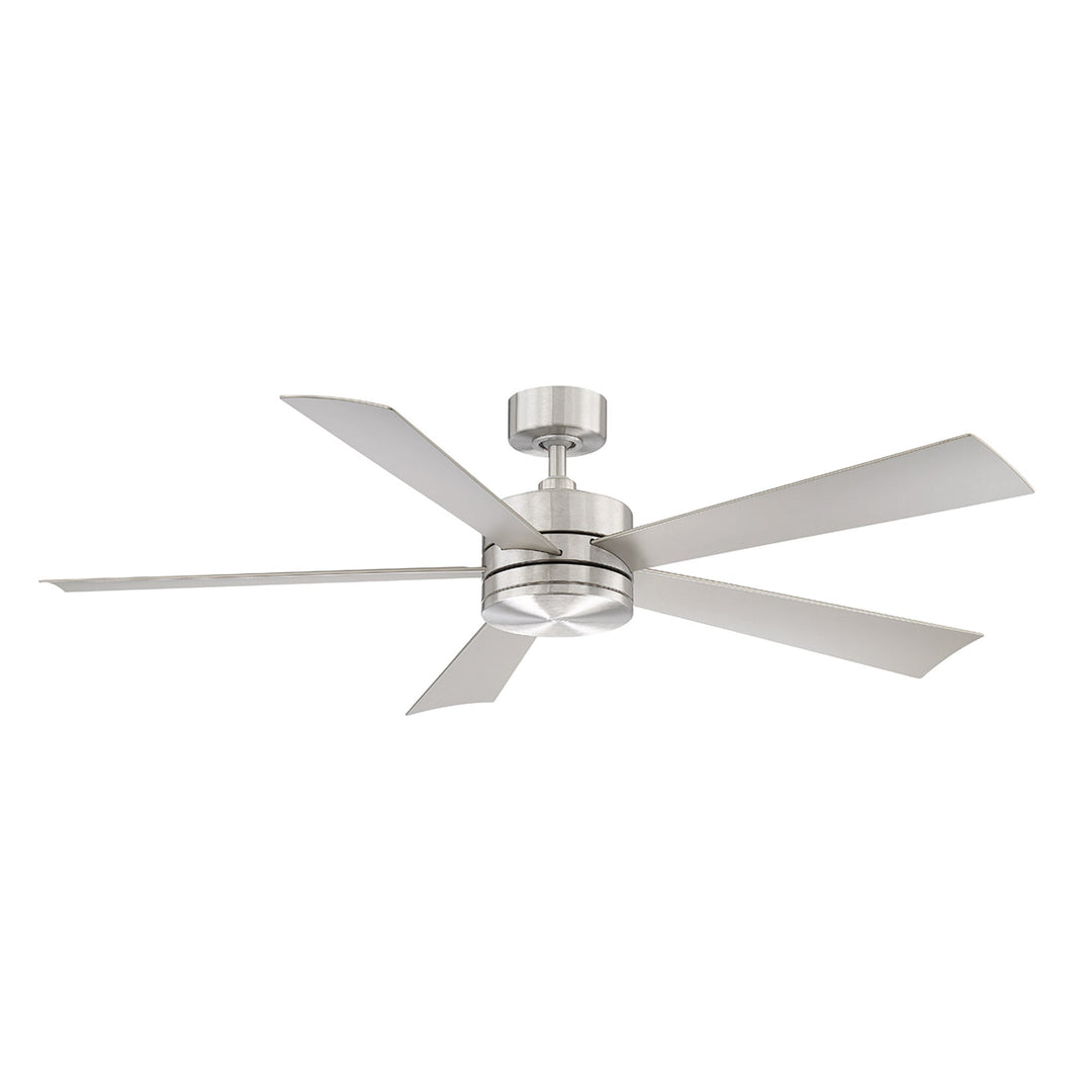 Modern Forms Fan Wynd FR-W1801-60L-35-SS Ceiling Fan 60 - Stainless Steel, Stainless Steel/