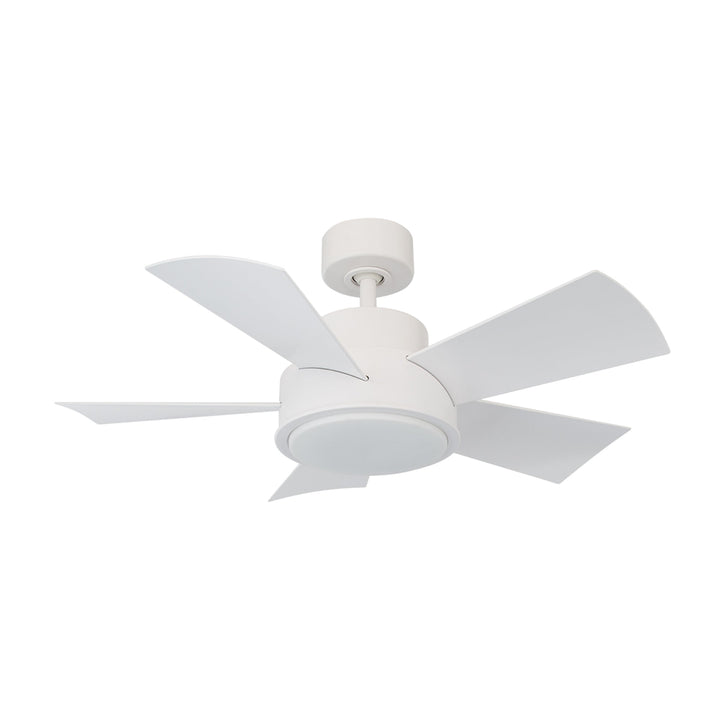 Modern Forms Fan Vox FR-W1802-38L-35-MW Ceiling Fan 38 - Matte White, Matte White/