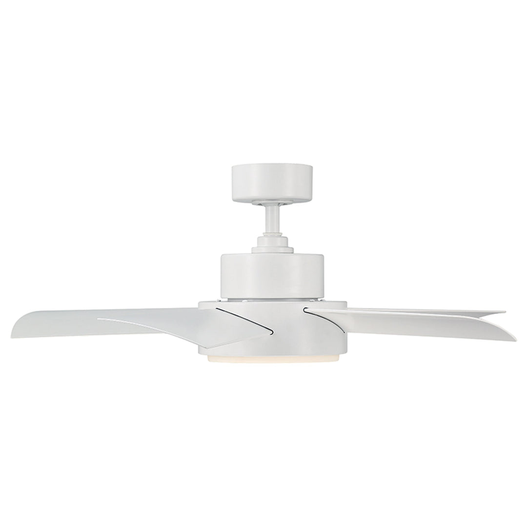 Modern Forms Fan Vox FR-W1802-38L-35-MW Ceiling Fan 38 - Matte White, Matte White/
