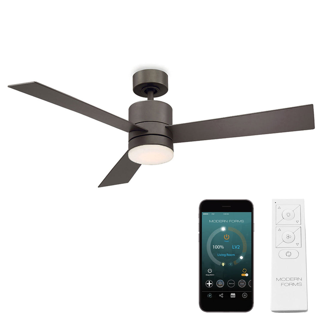 Modern Forms Fan Axis FR-W1803-52L-27-BZ Ceiling Fan 52 - Bronze, Bronze/
