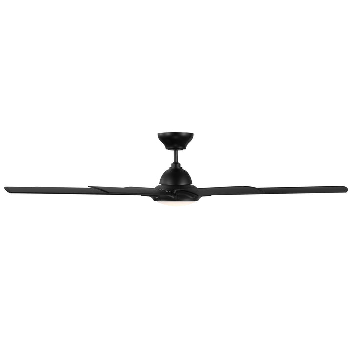 Modern Forms Fan Hydra FR-W1805-80L-MB Ceiling Fan 80 - Matte Black, Matte Black/