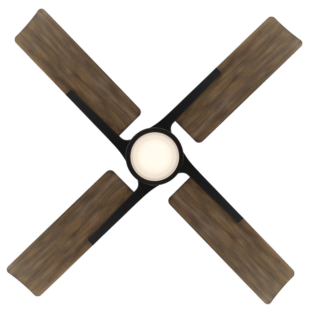 Modern Forms Fan Cervantes FR-W1806-56L27MBBW Ceiling Fan 56 - Matte Black/Barn Wood, Barn Wood/