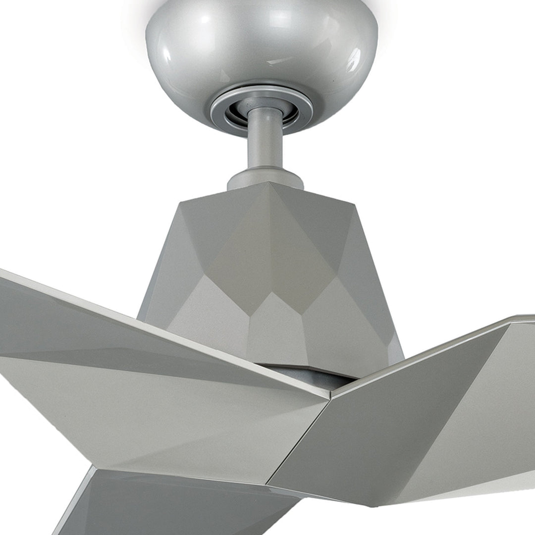 Modern Forms Fan Vortex FR-W1810-60-AS Ceiling Fan 60 - Automotive Silver, Automotive Silver/