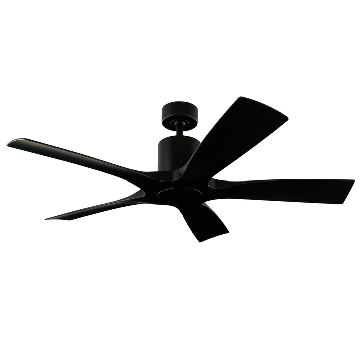 Modern Forms Fan Aviator 5 FR-W1811-5-MB Ceiling Fan 54 - Matte Black, Matte Black/