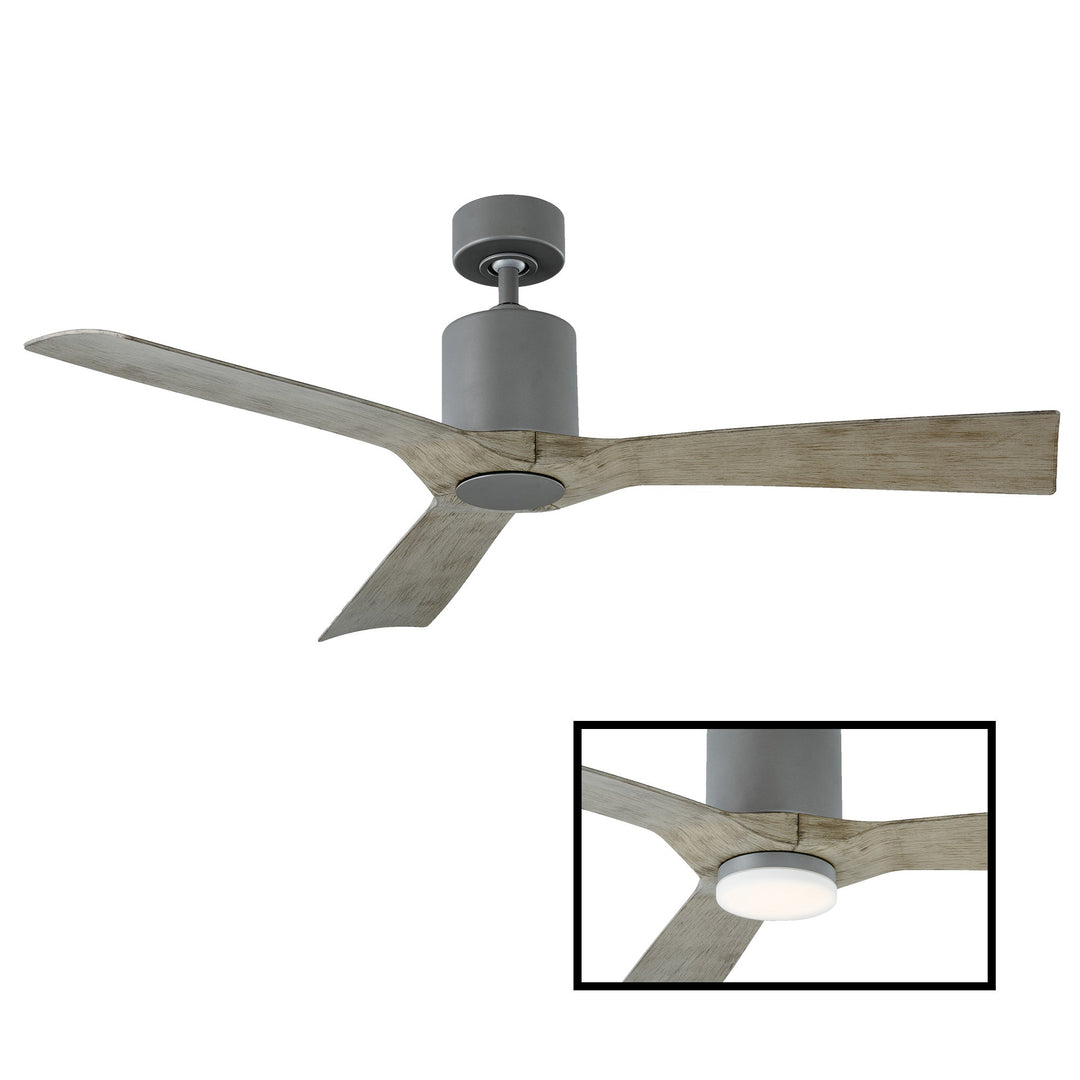 Modern Forms Fan Aviator FR-W1811-54-GH/WG Ceiling Fan 54 - Graphite/Weathered Gray, Weathered Gray/