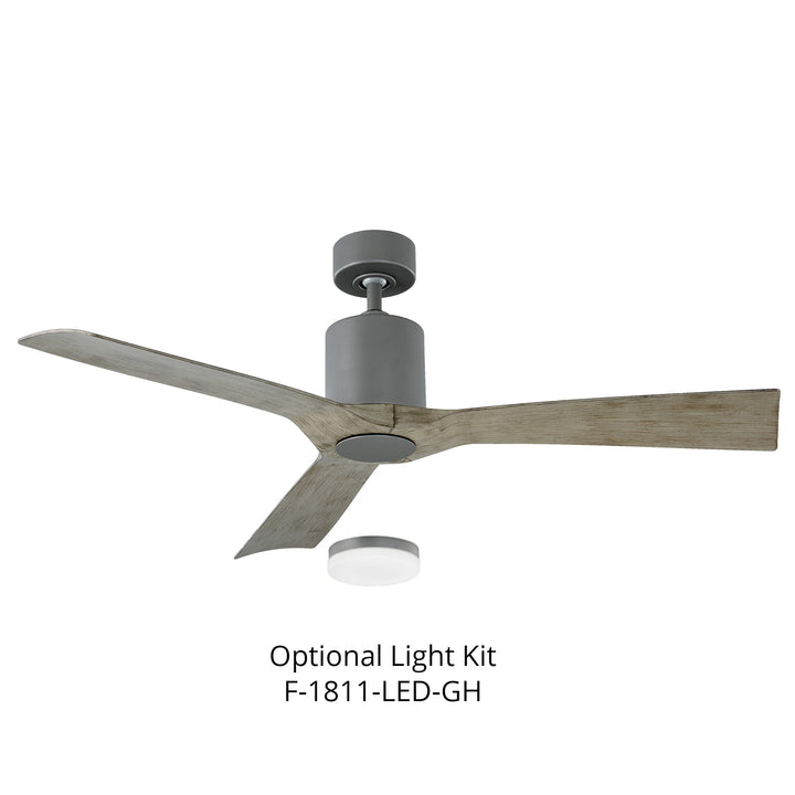 Modern Forms Fan Aviator FR-W1811-54-GH/WG Ceiling Fan 54 - Graphite/Weathered Gray, Weathered Gray/