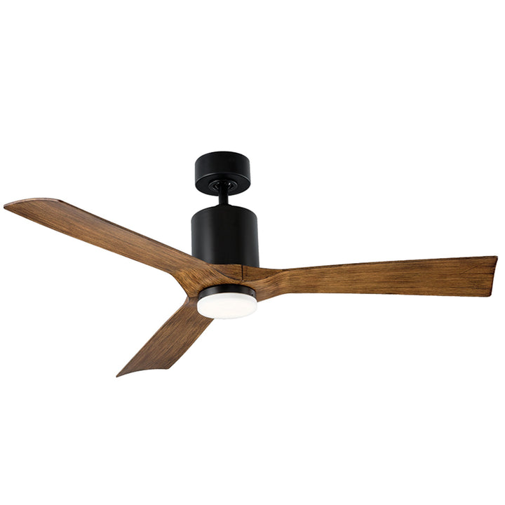 Modern Forms Fan Aviator FR-W1811-54-MB/DK Ceiling Fan 54 - Matte Black/Distressed Koa, Distressed Koa/