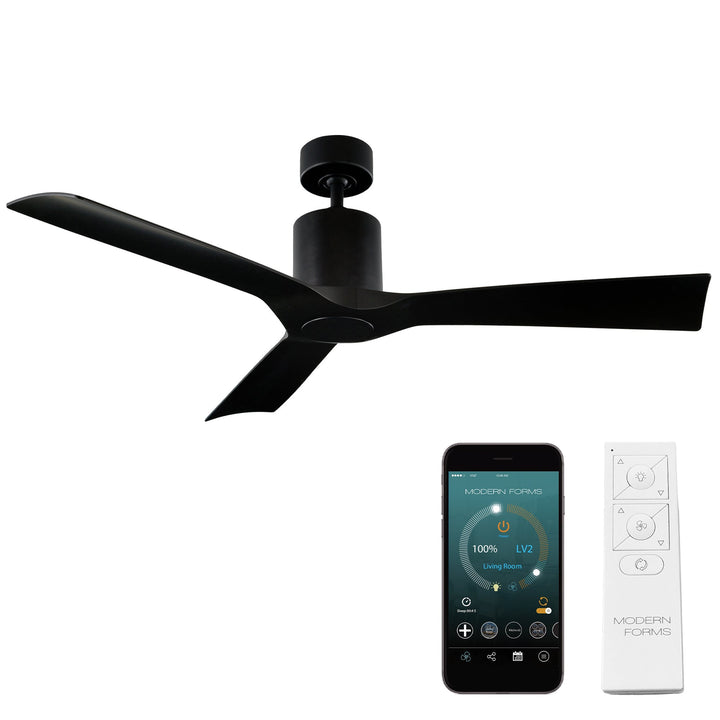 Modern Forms Fan Aviator FR-W1811-54-MB Ceiling Fan 54 - Matte Black, Matte Black/