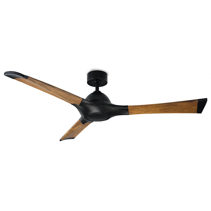 Modern Forms Fan Woody FR-W1814-60L-MB/DK Ceiling Fan 60 - Matte Black/Distressed Koa, Distressed Koa/