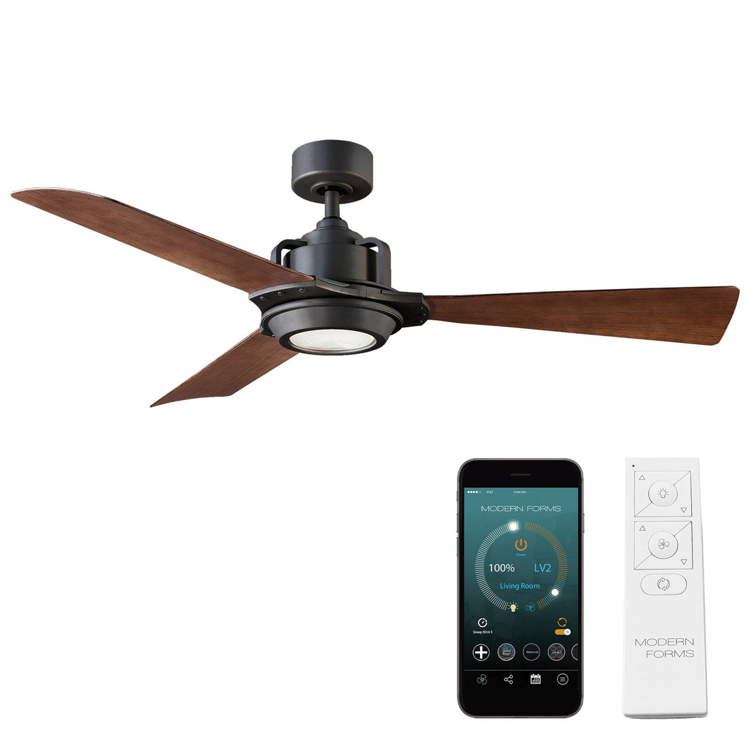 Modern Forms Fan Osprey FR-W1817-56L27OBDW Ceiling Fan 56 - Oil Rubbed Bronze/Dark Walnut, Dark Walnut/