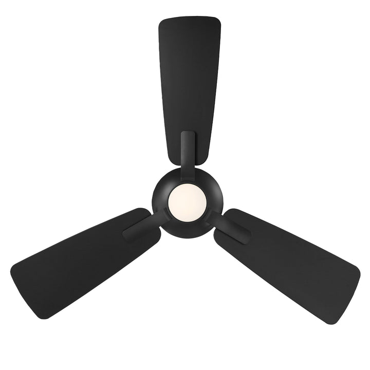 Modern Forms Fan Mykonos FR-W1819-52L-27-MB Ceiling Fan 52 - Matte Black, Matte Black/