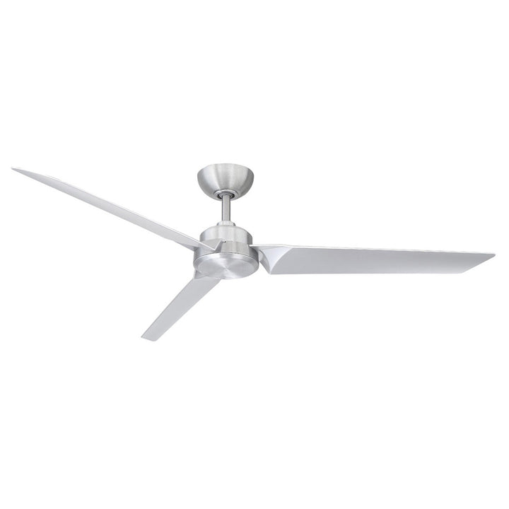 Modern Forms Fan Roboto FR-W1910-62-BA Ceiling Fan 62 - Brushed Aluminum/Titanium, Titanium Silver/