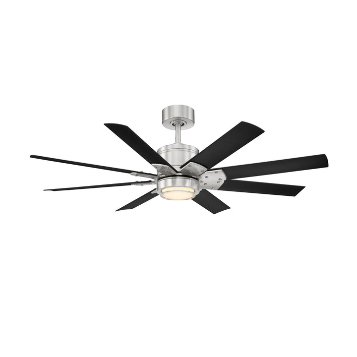 Modern Forms Fan Renegade FR-W2001-52L35BNMB Ceiling Fan 52 - Brushed Nickel/Matte Black, Matte Black/