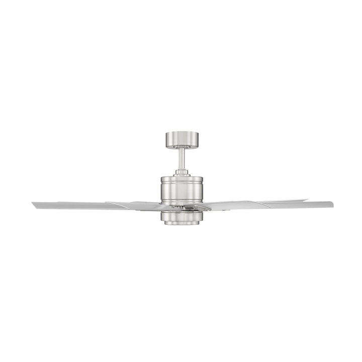 Modern Forms Fan Renegade FR-W2001-52L27BNTT Ceiling Fan 52 - Brushed Nickel/Titanium Silver, Titanium Silver/