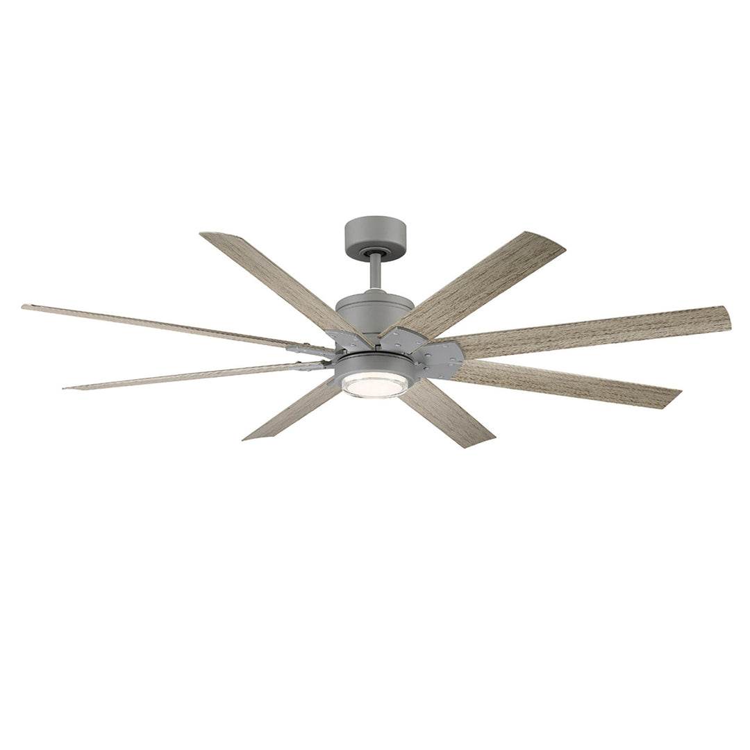 Modern Forms Fan Renegade FR-W2001-66L35GHWW Ceiling Fan 66 - Graphite/Weathered Wood, Weathered Wood/