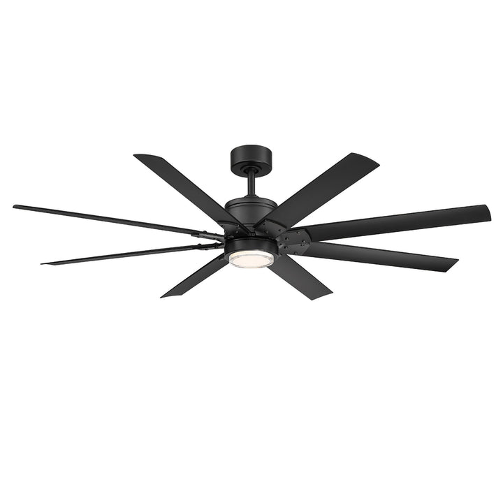 Modern Forms Fan Renegade FR-W2001-66L-35-MB Ceiling Fan 66 - Matte Black, Matte Black/