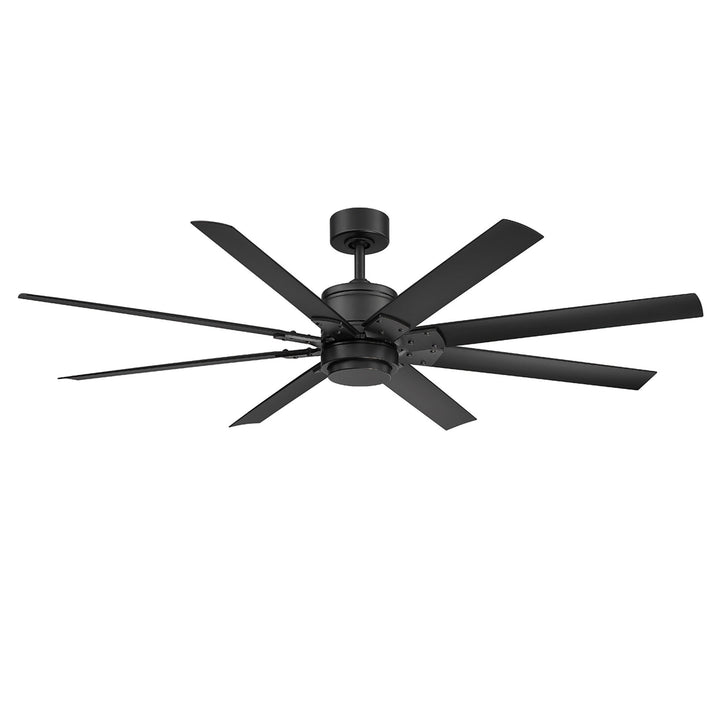 Modern Forms Fan Renegade FR-W2001-66L-35-MB Ceiling Fan 66 - Matte Black, Matte Black/